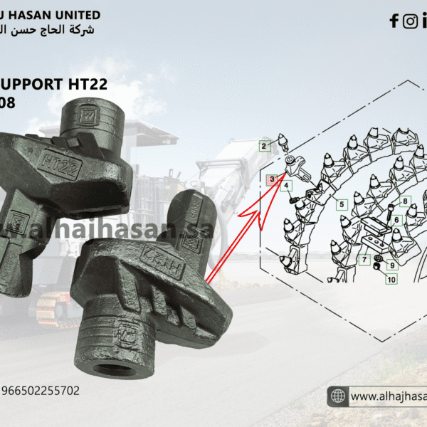 Pick Support HT22 for Milling Machines - Part 2682808 made from 40CrMo Steel
