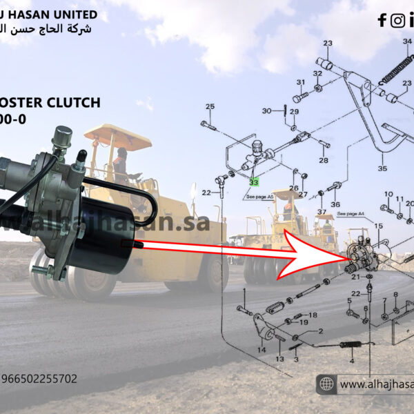 قابض معزز من ساكاي 4412-64000-0 لقابض معزز 4412-64000-0 لـ TS200 جزء أساسي لتحسين الأداء