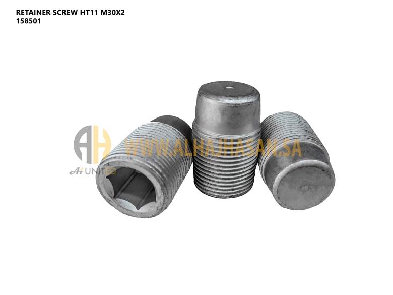 Retainer Screw HT11 M30x2 for Milling Machines - Part 158501, Durable Steel Material