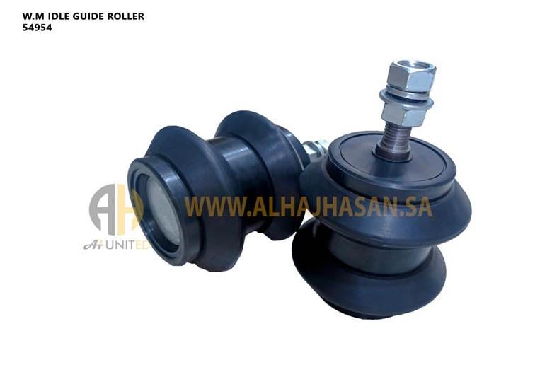 Belt Conveyor Idler Roller for Milling Machines - Part 54954, Durable Roller for Steer Belt System in Milling Operations