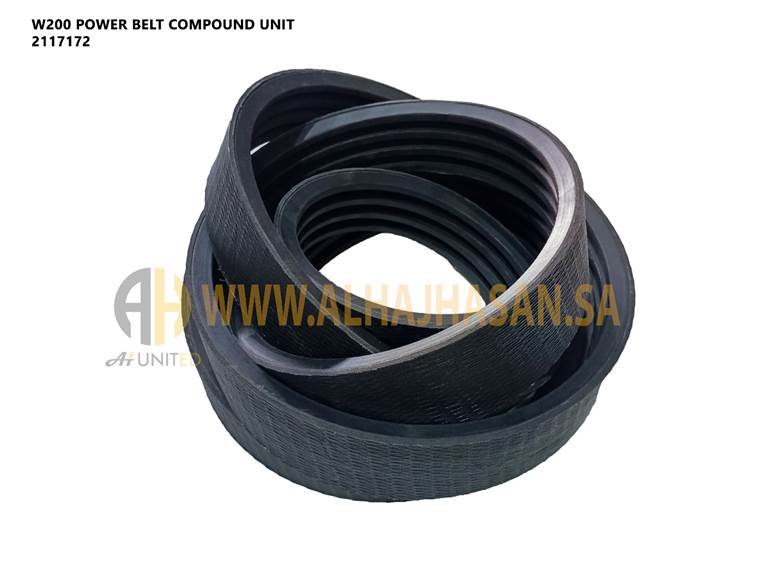 W200 Power Belt Compound Unit for Milling Machines - Part 2117172, Durable Power Transmission Belt