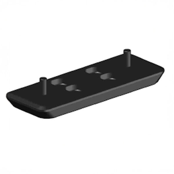 CAT BG225 Track Pad for Asphalt Pavers - Part 115-1007, Durable Track Pad for Undercarriage System in Road Construction